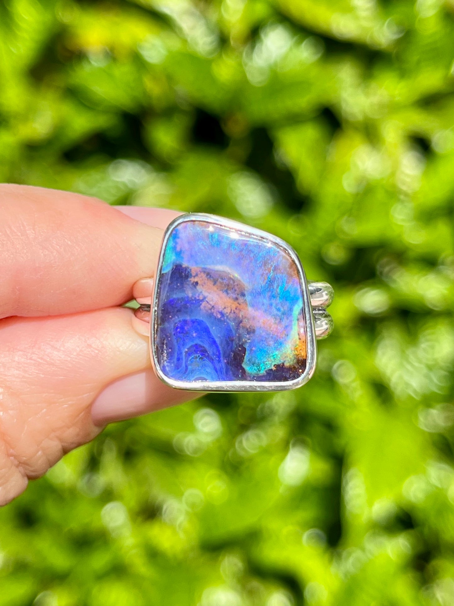 In a galaxy far far away… boulder Opal ring