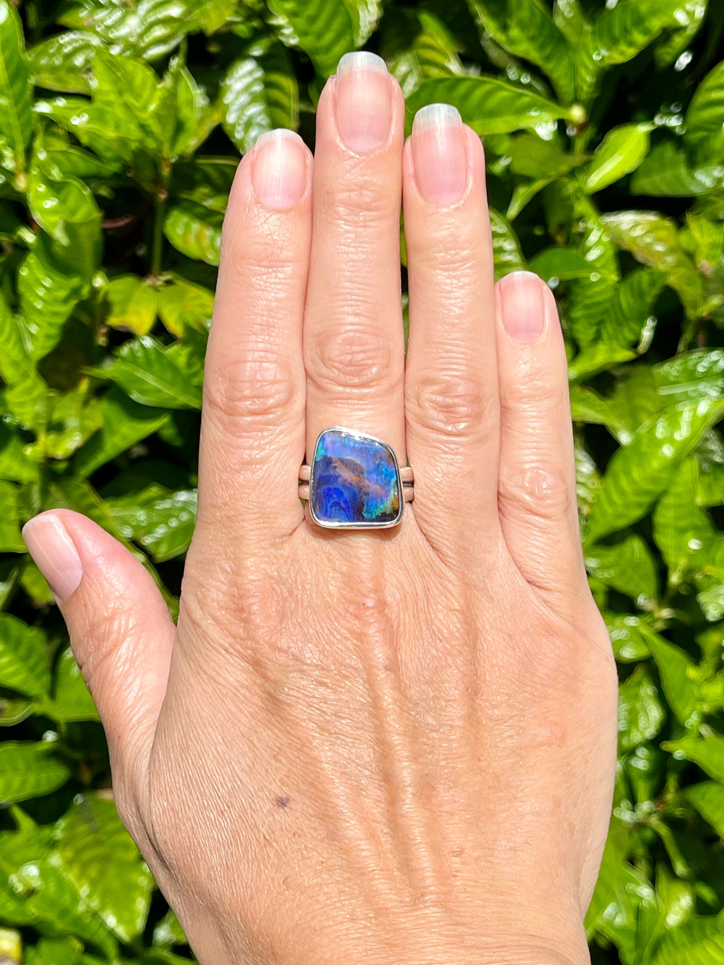 In a galaxy far far away… boulder Opal ring